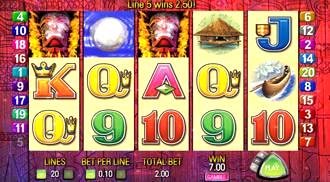 Free Tiki Torch Slot Machine