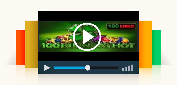 100 Burning Hot - Slot Machine - 100 Lines