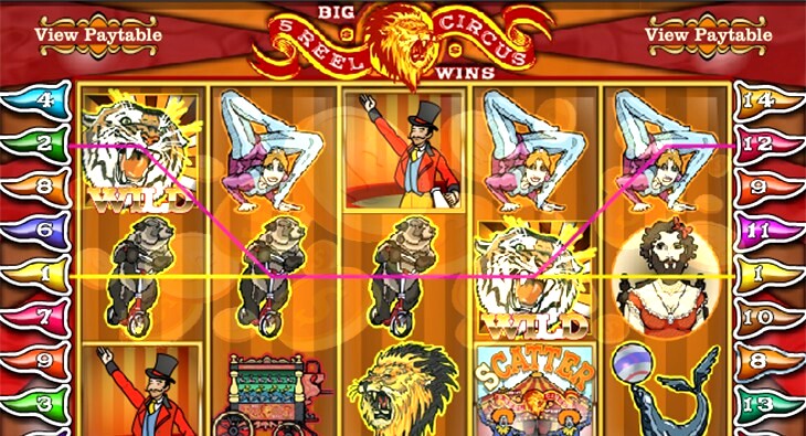 5 Reel Circus Slot