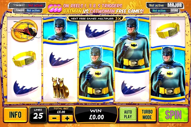 Batman and Catwoman Cash Slot