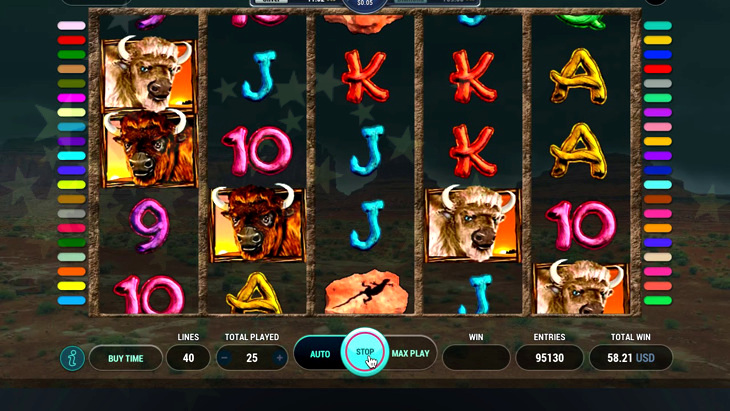 Buffalo Thunder Slot Machine