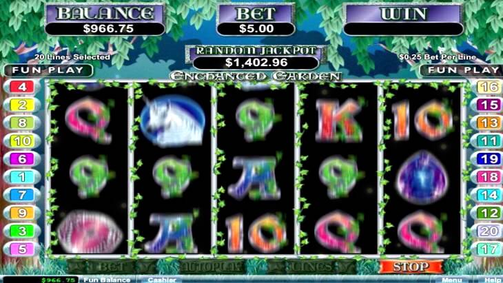 Enchanted Garden Slot Machine