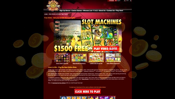 Golden Tiger Casino Phone Number