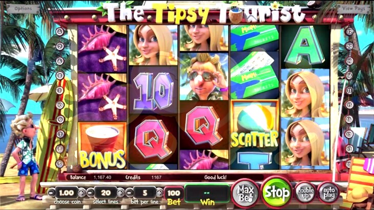 The Tipsy Tourist Slot